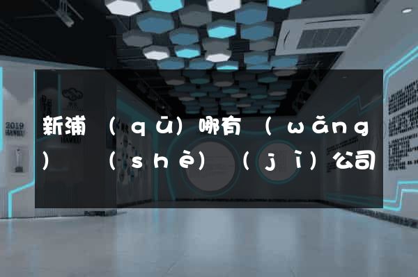 新浦區(qū)哪有網(wǎng)頁設(shè)計(jì)公司