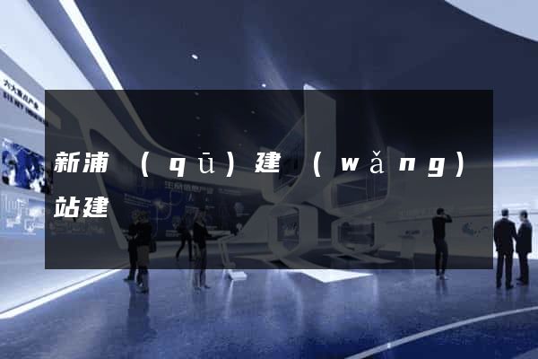 新浦區(qū)建網(wǎng)站建設