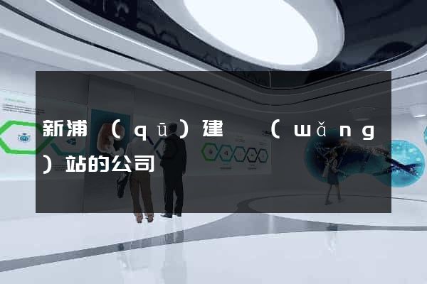 新浦區(qū)建設網(wǎng)站的公司