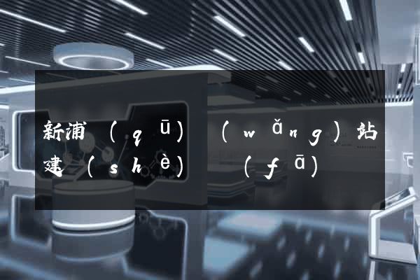 新浦區(qū)網(wǎng)站建設(shè)開發(fā)