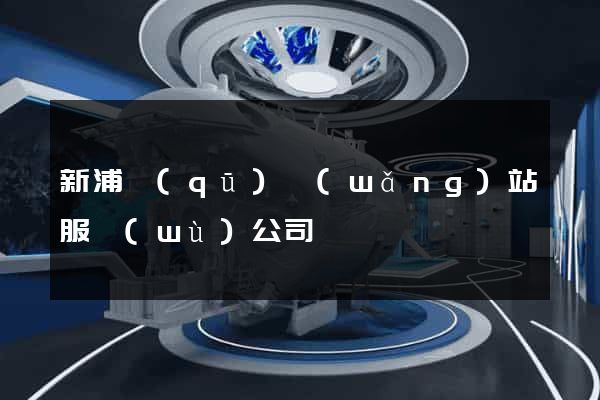 新浦區(qū)網(wǎng)站服務(wù)公司