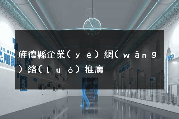 旌德縣企業(yè)網(wǎng)絡(luò)推廣