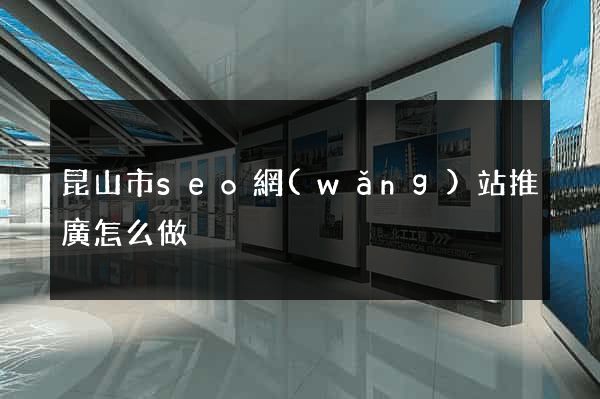 昆山市seo網(wǎng)站推廣怎么做
