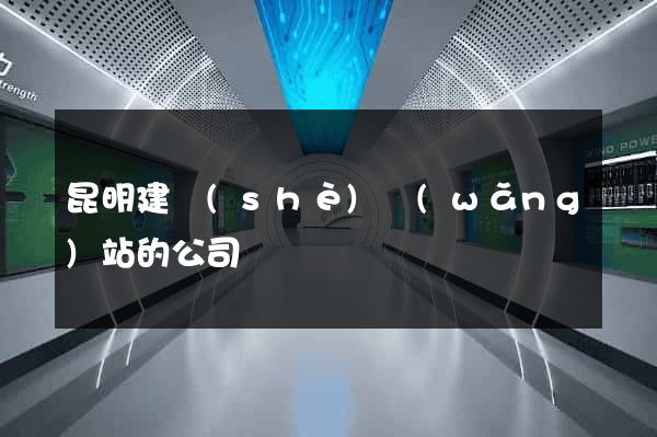 昆明建設(shè)網(wǎng)站的公司