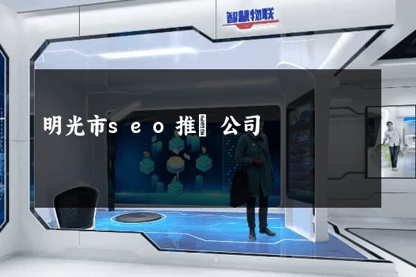明光市seo推廣公司
