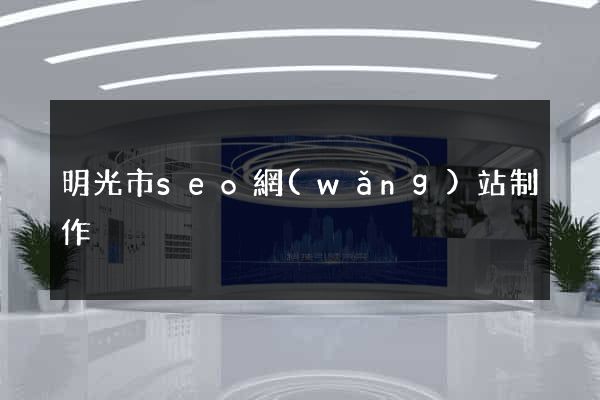 明光市seo網(wǎng)站制作
