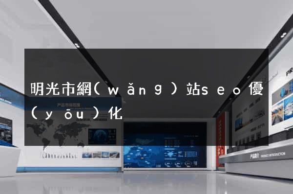 明光市網(wǎng)站seo優(yōu)化