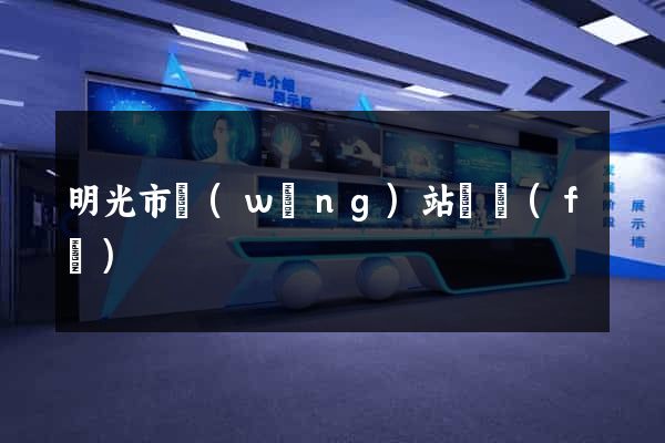 明光市網(wǎng)站開發(fā)