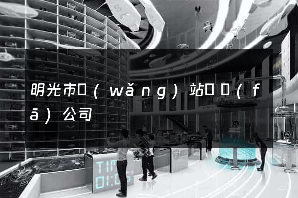 明光市網(wǎng)站開發(fā)公司