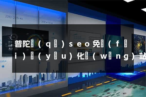 普陀區(qū)seo免費(fèi)優(yōu)化網(wǎng)站