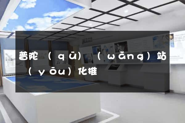 普陀區(qū)網(wǎng)站優(yōu)化推廣