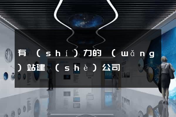 有實(shí)力的網(wǎng)站建設(shè)公司