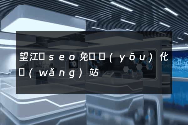 望江縣seo免費優(yōu)化網(wǎng)站