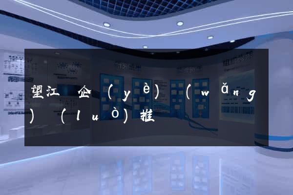 望江縣企業(yè)網(wǎng)絡(luò)推廣