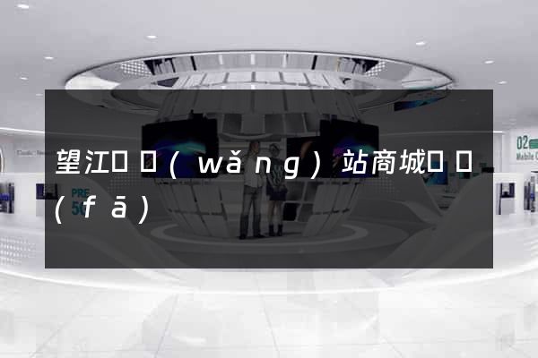 望江縣網(wǎng)站商城開發(fā)
