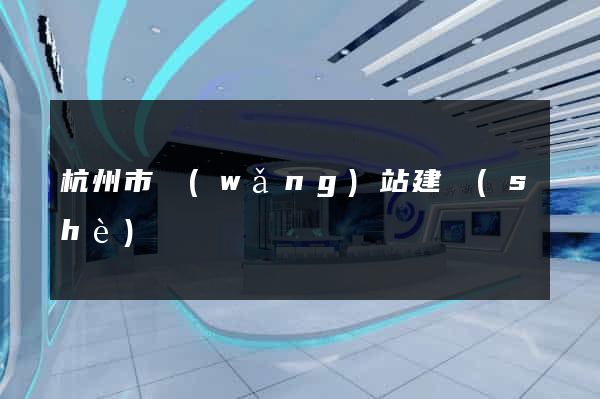 杭州市網(wǎng)站建設(shè)