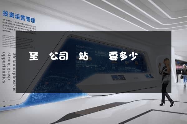 東至縣公司網站設計要多少錢