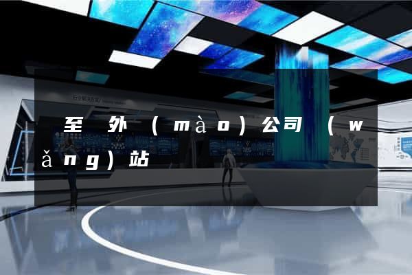 東至縣外貿(mào)公司網(wǎng)站