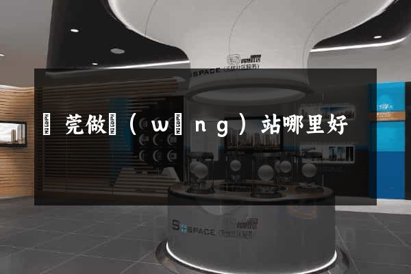 東莞做網(wǎng)站哪里好
