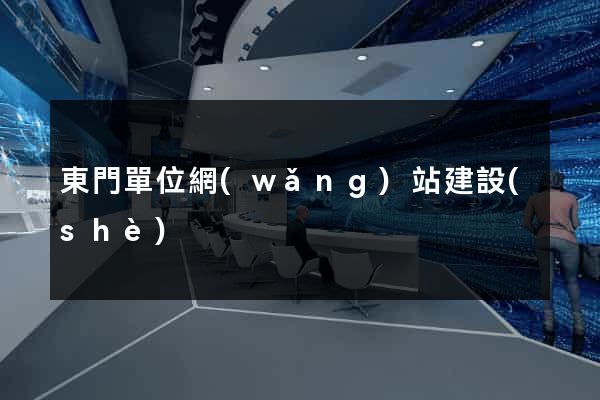 東門單位網(wǎng)站建設(shè)