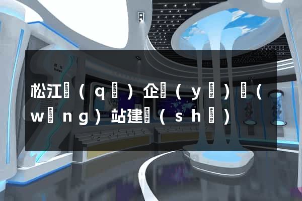 松江區(qū)企業(yè)網(wǎng)站建設(shè)