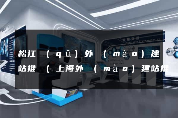 松江區(qū)外貿(mào)建站推廣(上海外貿(mào)建站推廣公司)