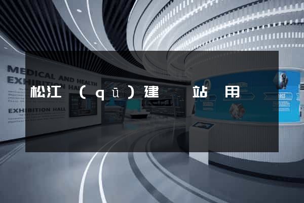 松江區(qū)建個網站費用