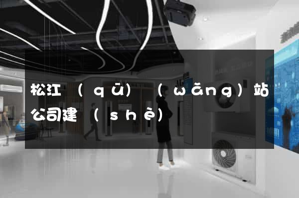 松江區(qū)網(wǎng)站公司建設(shè)