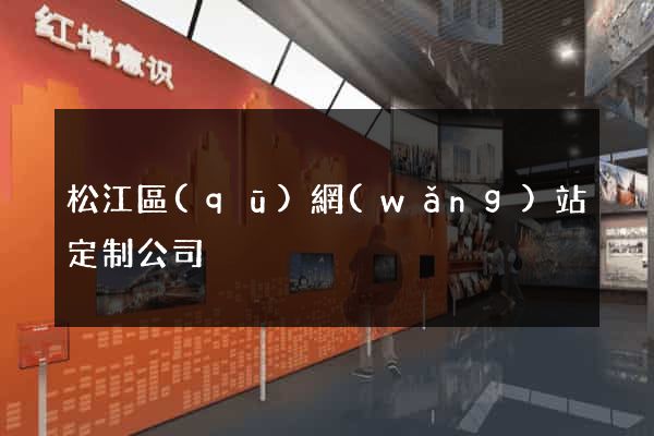 松江區(qū)網(wǎng)站定制公司