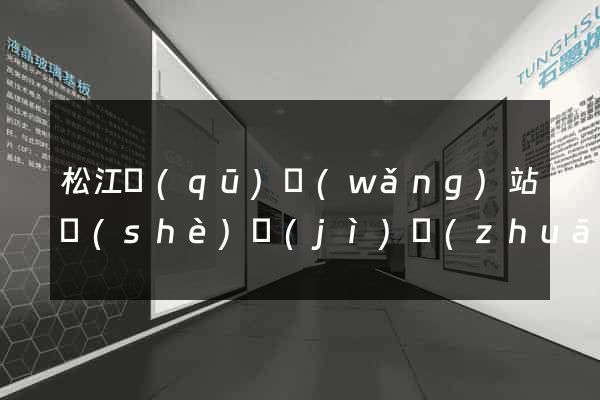 松江區(qū)網(wǎng)站設(shè)計(jì)專(zhuān)業(yè)的公司