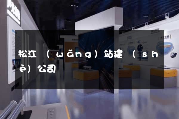 松江網(wǎng)站建設(shè)公司