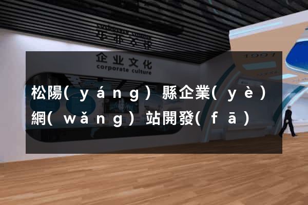 松陽(yáng)縣企業(yè)網(wǎng)站開發(fā)