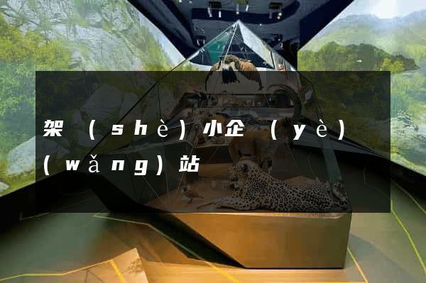 架設(shè)小企業(yè)網(wǎng)站