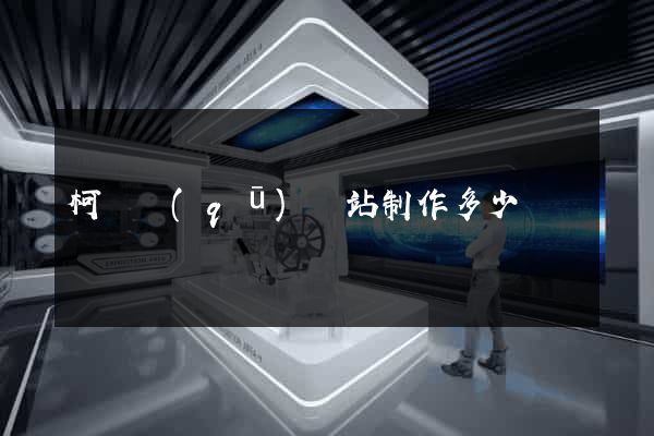 柯橋區(qū)網站制作多少錢