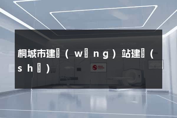 桐城市建網(wǎng)站建設(shè)