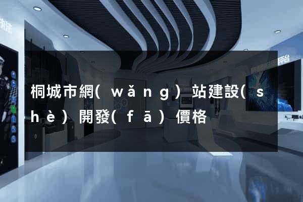 桐城市網(wǎng)站建設(shè)開發(fā)價格