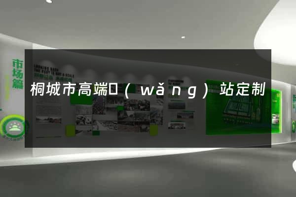 桐城市高端網(wǎng)站定制