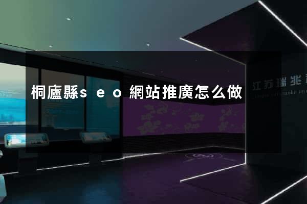 桐廬縣seo網站推廣怎么做