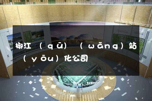 椒江區(qū)網(wǎng)站優(yōu)化公司