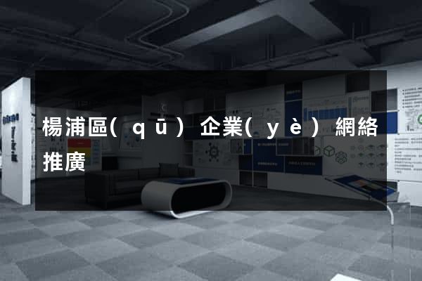 楊浦區(qū)企業(yè)網絡推廣