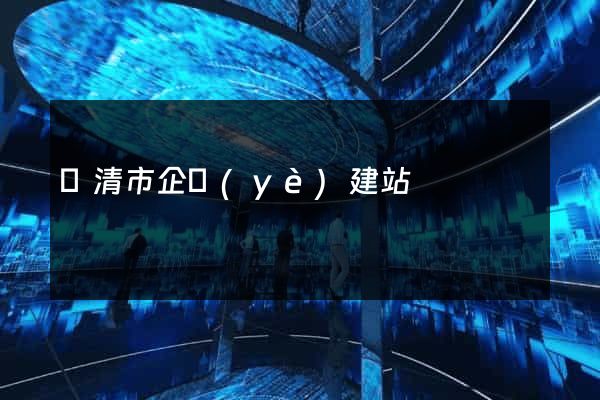 樂清市企業(yè)建站