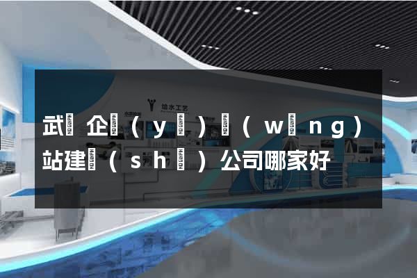 武漢企業(yè)網(wǎng)站建設(shè)公司哪家好