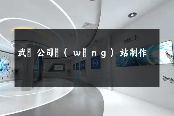 武漢公司網(wǎng)站制作
