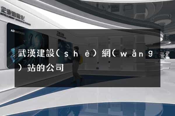 武漢建設(shè)網(wǎng)站的公司