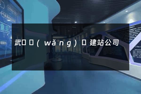 武漢網(wǎng)頁建站公司
