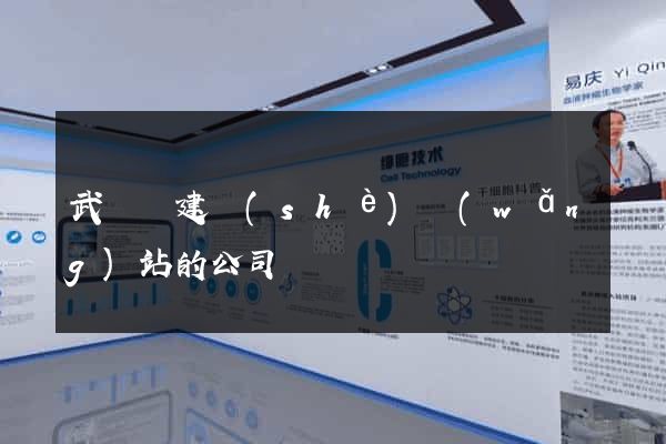 武義縣建設(shè)網(wǎng)站的公司