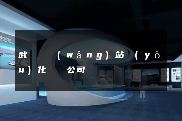 武義縣網(wǎng)站優(yōu)化設計公司