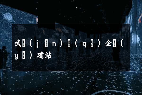 武進(jìn)區(qū)企業(yè)建站