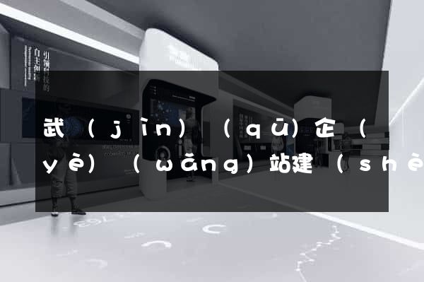 武進(jìn)區(qū)企業(yè)網(wǎng)站建設(shè)