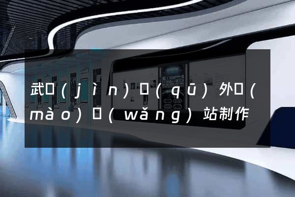 武進(jìn)區(qū)外貿(mào)網(wǎng)站制作